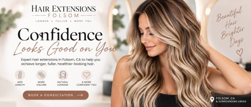 Hair Extensions project in Folsom